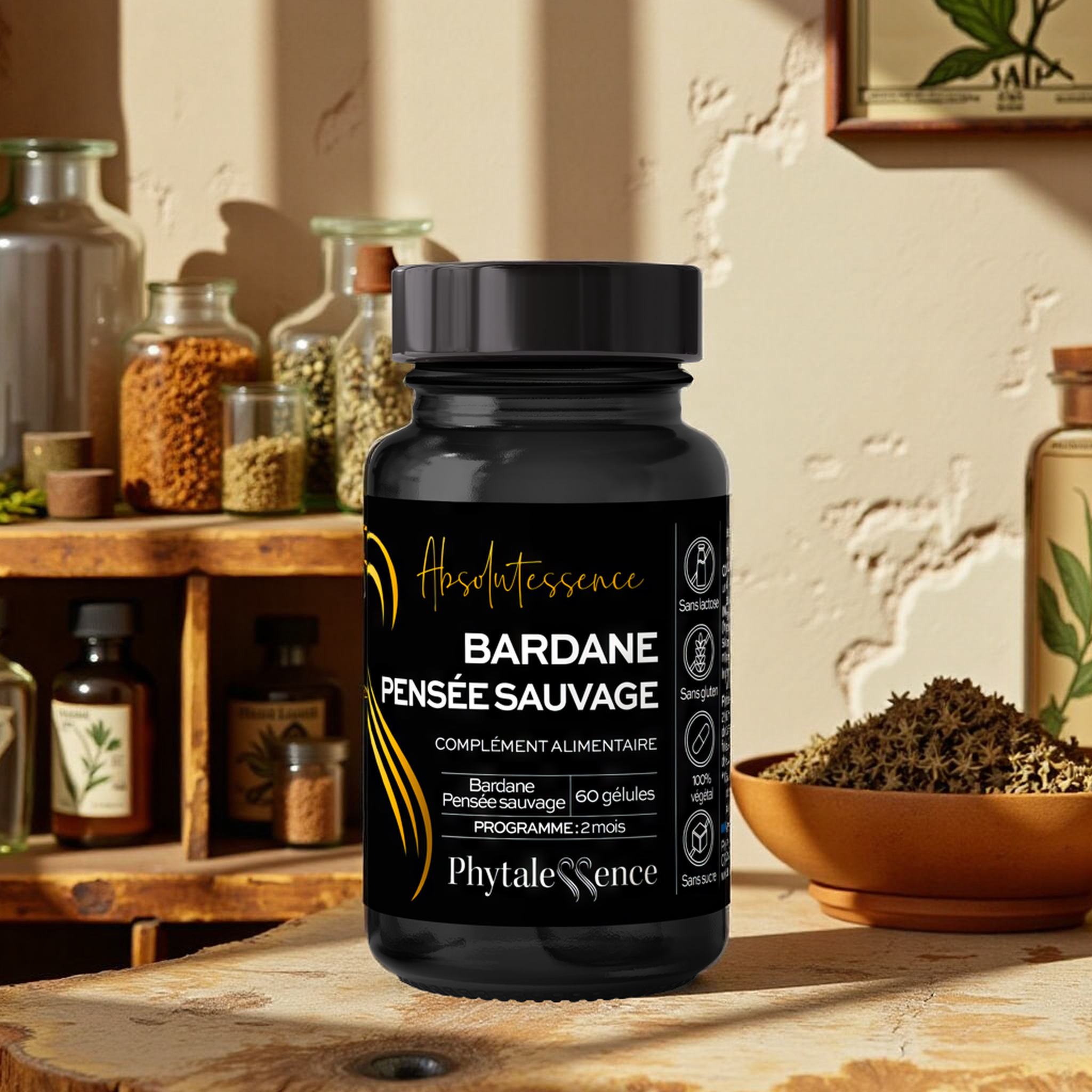 BARDANE PENSÉE SAUVAGE