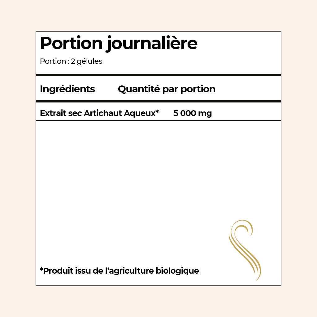 ARTICHAUT - Mono plante Bio