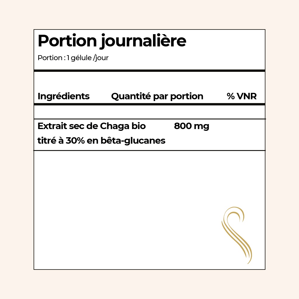 CHAGA - Champignon Bio