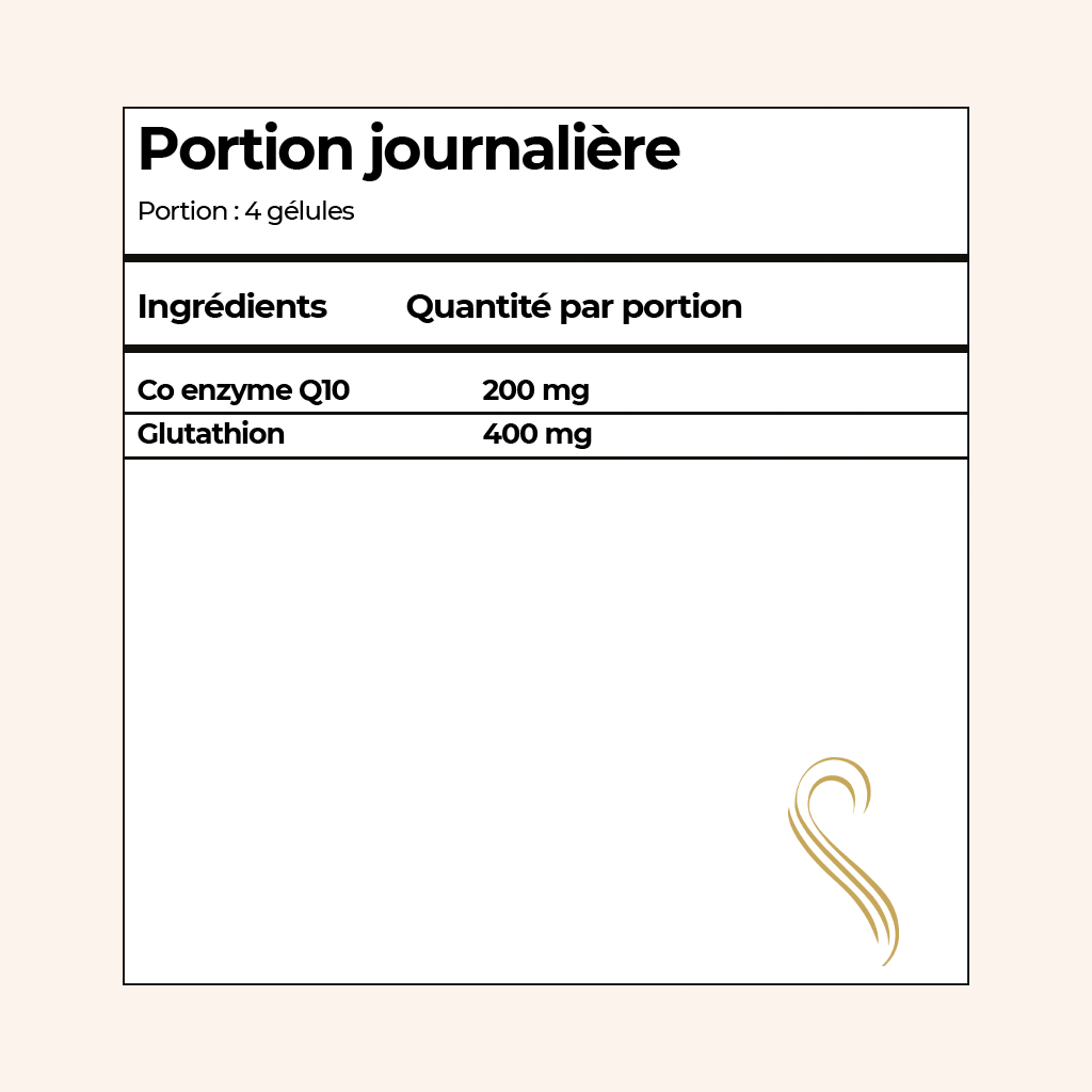 CO ENZYME Q10 GLUTATHION