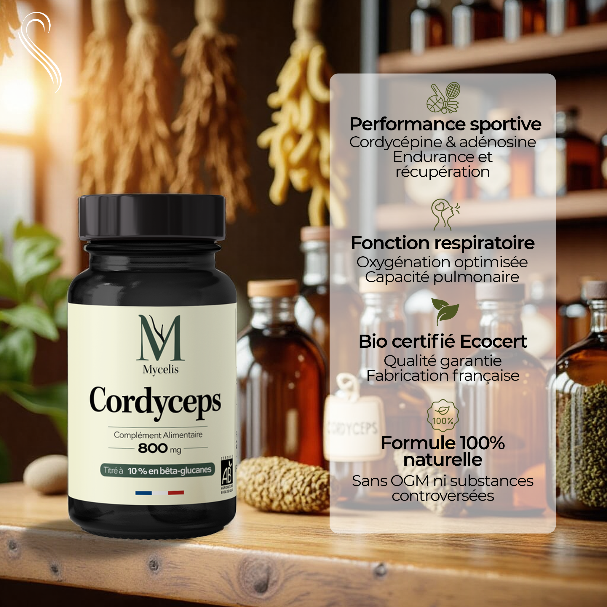 CORDYCEPS - Champignon Bio