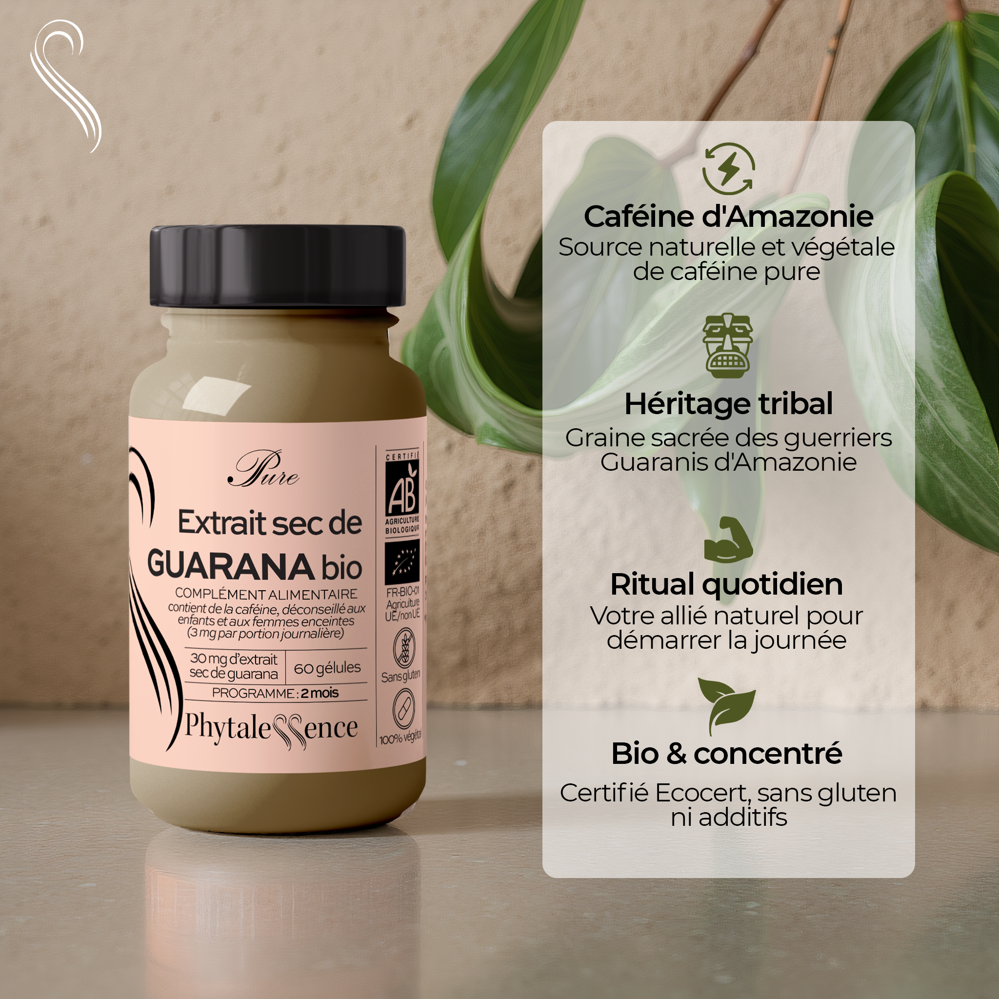 GUARANA - Mono plante Bio