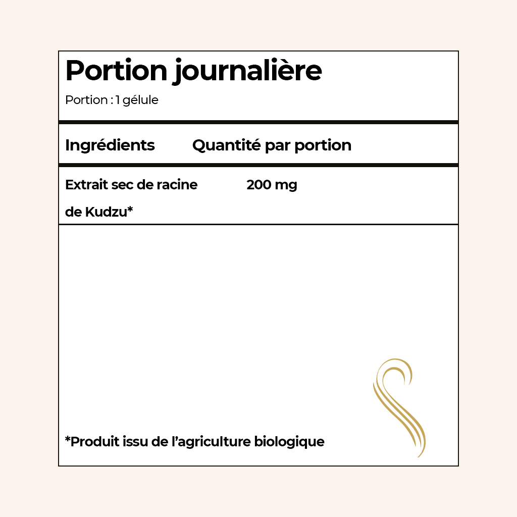 KUDZU - Mono plante Bio