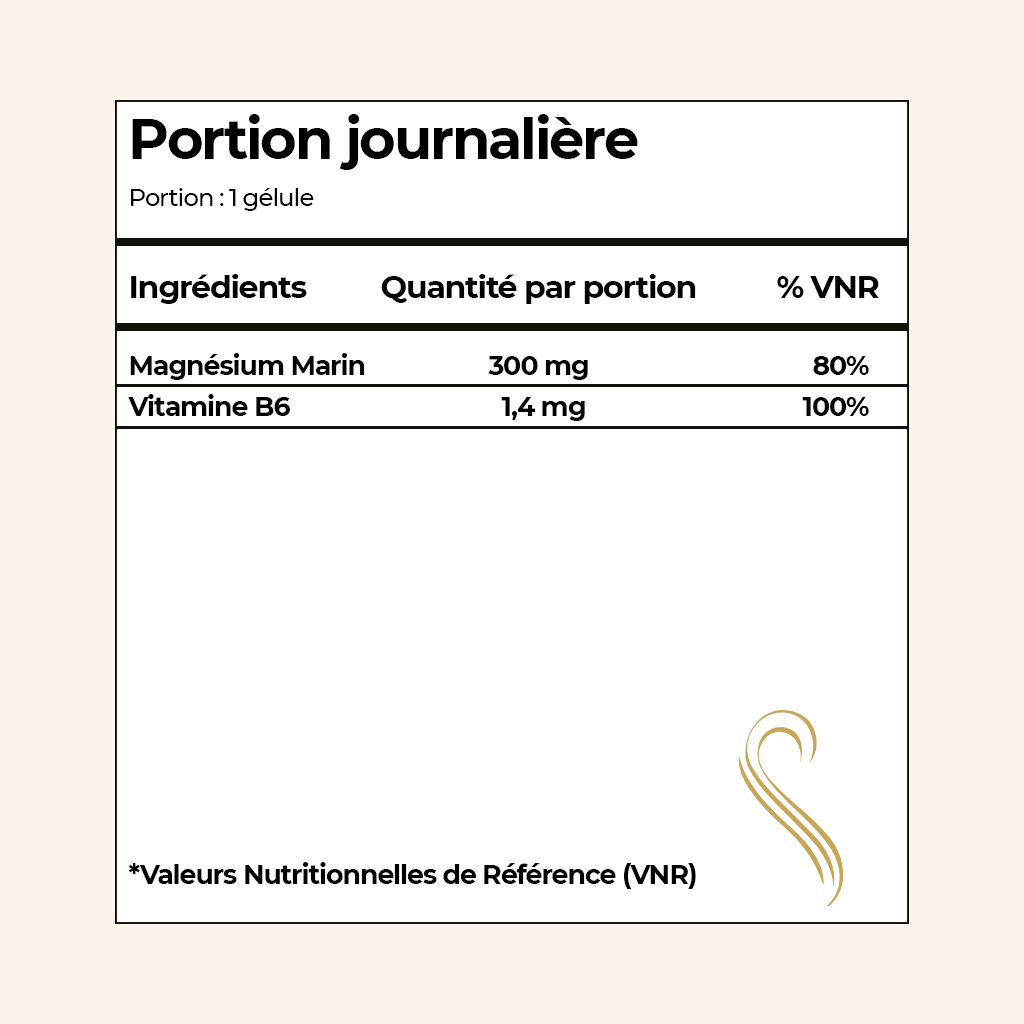 MAGNÉSIUM MARIN B6