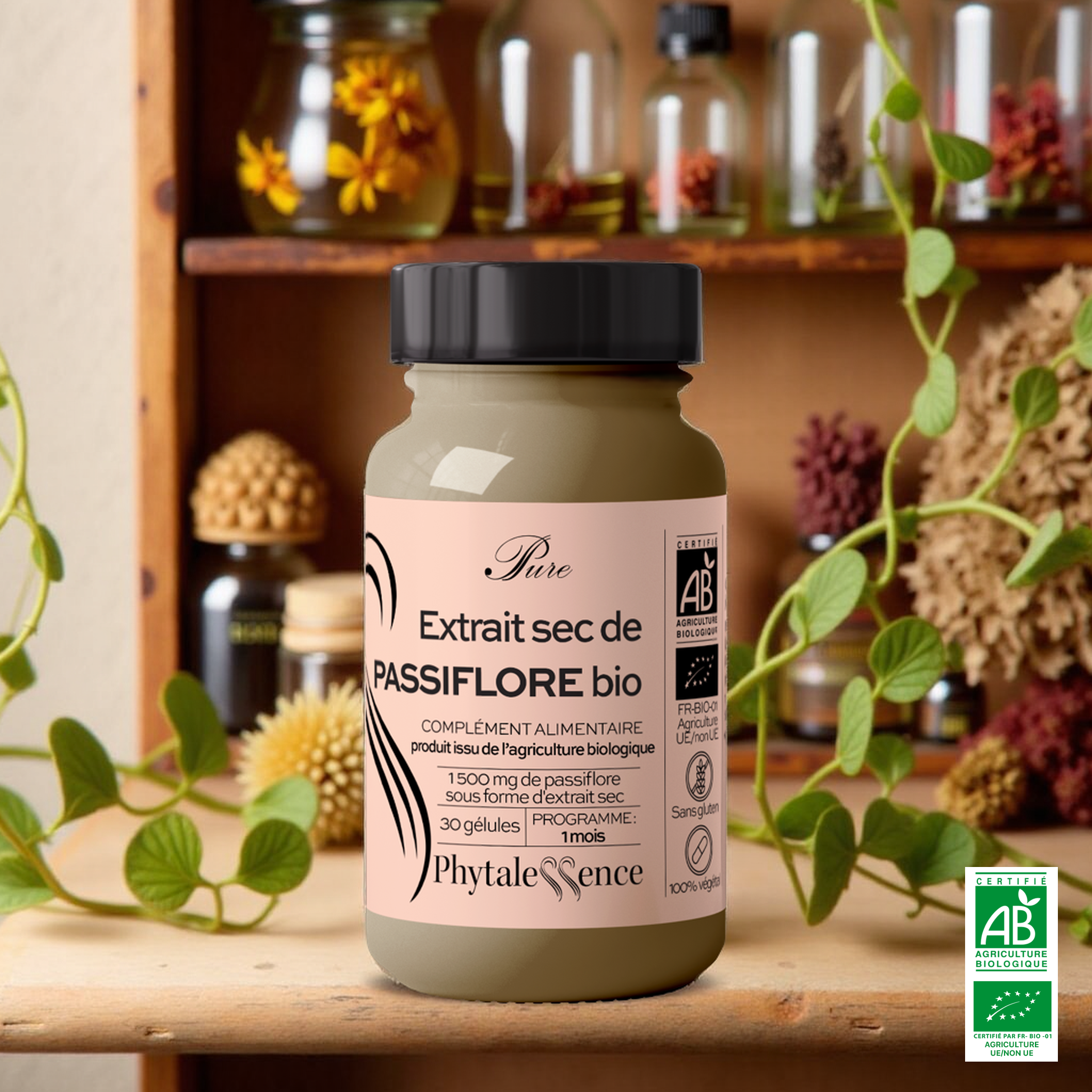 PASSIFLORE - Mono plante Bio