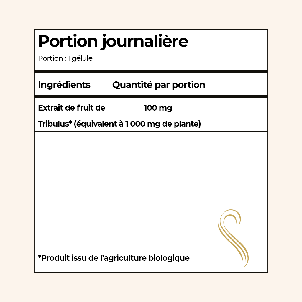 TRIBULUS - Mono plante Bio