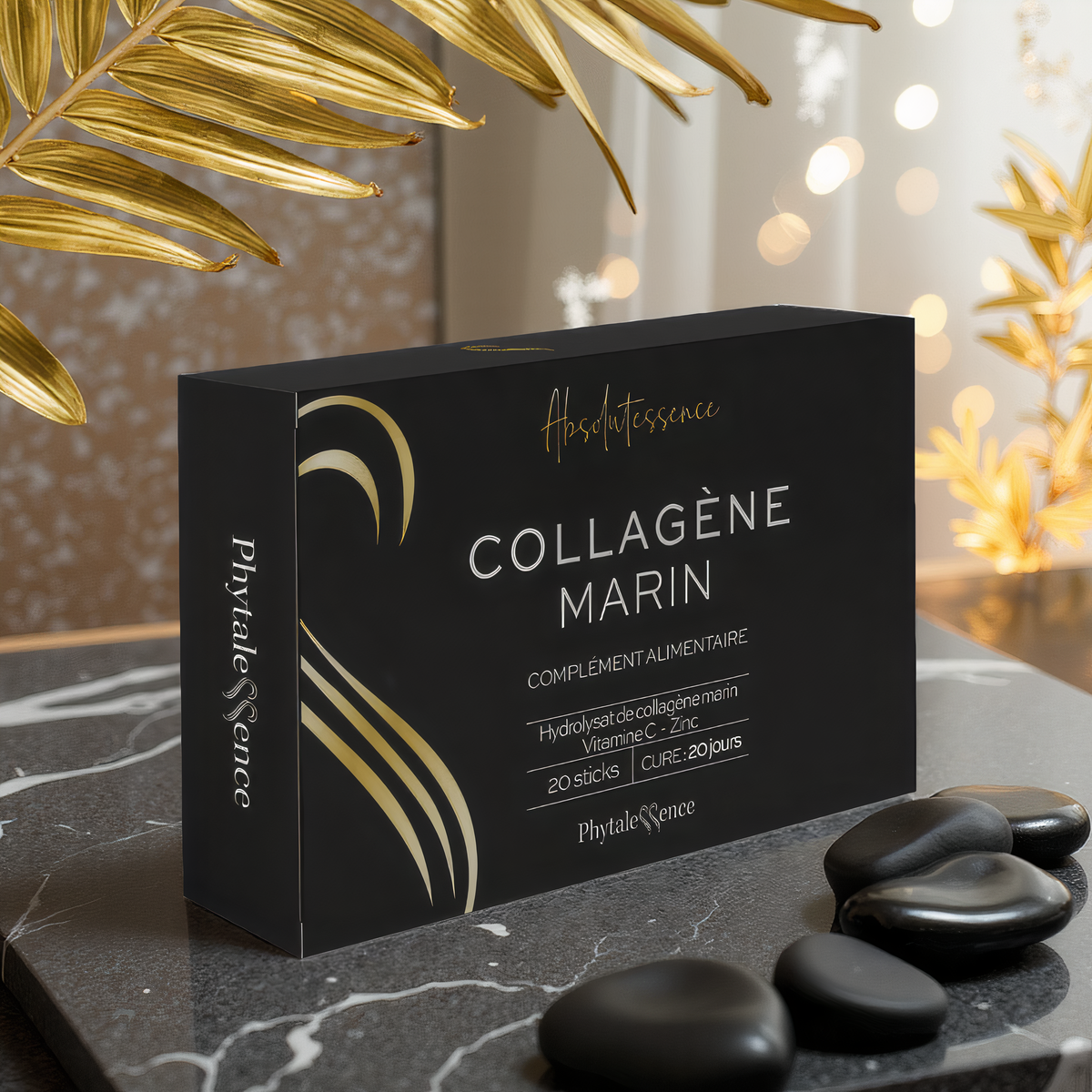 Collagène Marin Boutique Nature - Boîte De 15 Sticks 7 G - Pour Une Peau Saine