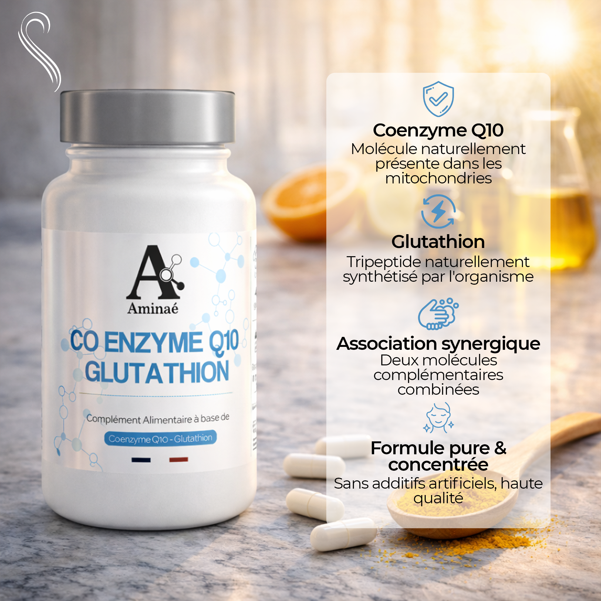 CO ENZYME Q10 GLUTATHION