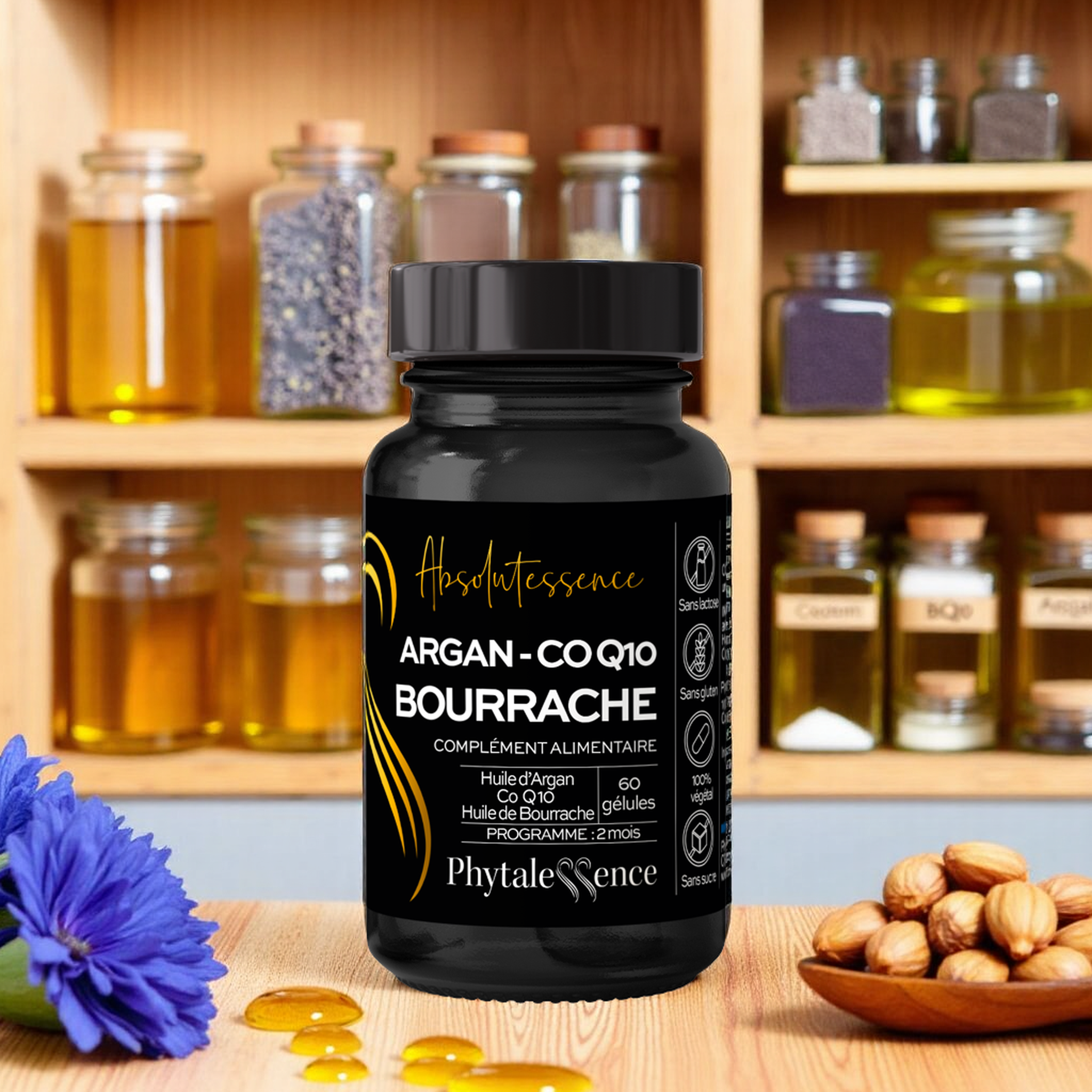 ARGAN - CO Q10 BOURRACHE